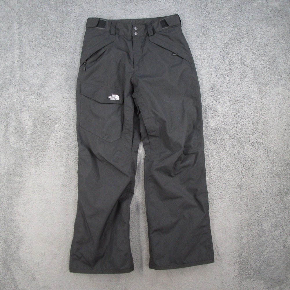 The North Face HyVent Snow Pants Mens Gray Ski Snowboard Cargo Pockets 32x30